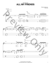 All My Friends Guitar and Fretted sheet music cover